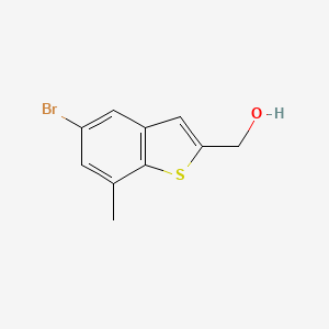 (5-Bromo-7-methylbenzo[b]thiophen-2-yl)methanol