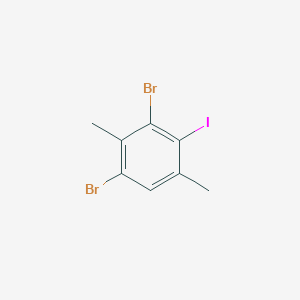 2,4-Dibromo-3,6-dimethyliodobenzene