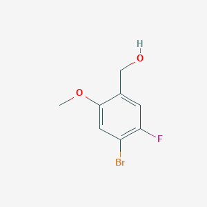 (4-Bromo-5-fluoro-2-methoxyphenyl)methanol