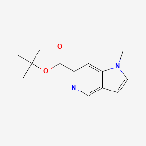 tert-Butyl 1-methyl-1H-pyrrolo[3,2-c]pyridine-6-carboxylate