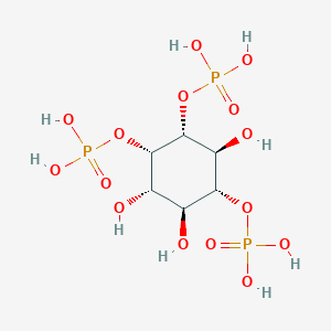 (1S,2R,3S,4R,5S,6S)-3,5,6-Trihydroxycyclohexane-1,2,4-triyl tris(dihydrogen phosphate)