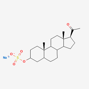 molecular formula C21H33NaO5S B12841042 20a-Dihydro Pregnenolone 3-Sulfate Sodium Salt 