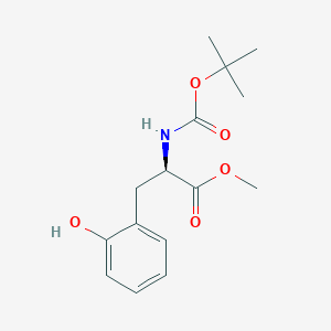 (R)-methyl 2-((tert-butoxycarbonyl)amino)-3-(2-hydroxyphenyl)propanoate