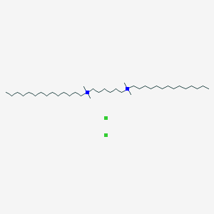 N1,N1,N6,N6-Tetramethyl-N1,N6-ditetradecylhexane-1,6-diaminium chloride