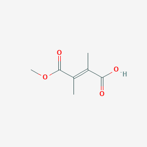 4-Methoxy-2,3-dimethyl-4-oxobut-2-enoic acid