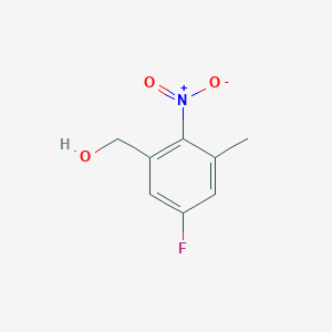 (5-Fluoro-3-methyl-2-nitrophenyl)methanol