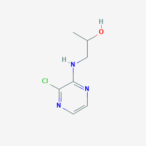 1-((3-Chloropyrazin-2-yl)amino)propan-2-ol