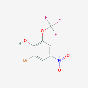 2-Bromo-4-nitro-6-(trifluoromethoxy)phenol