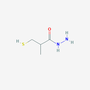 3-Mercapto-2-methylpropanehydrazide