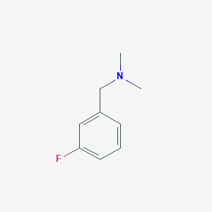 molecular formula C9H12FN B12841401 3-Fluoro-N,N-dimethyl-Benzenemethanamine CAS No. 770-18-3