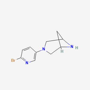 3-(6-Bromopyridin-3-yl)-3,6-diazabicyclo[3.1.1]heptane