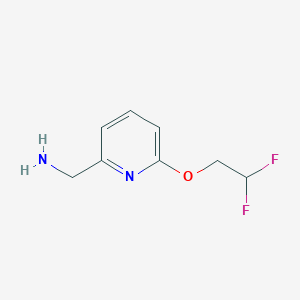 (6-(2,2-Difluoroethoxy)pyridin-2-yl)methanamine