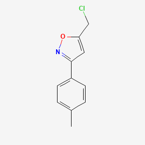 5-(Chloromethyl)-3-(p-tolyl)isoxazole