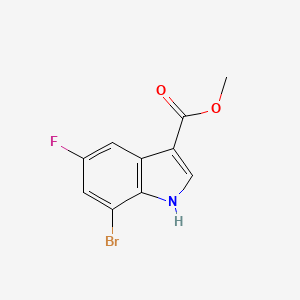 Methyl 7-bromo-5-fluoro-1H-indole-3-carboxylate