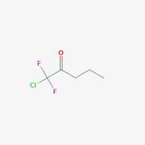 1-Chloro-1,1-difluoropentan-2-one