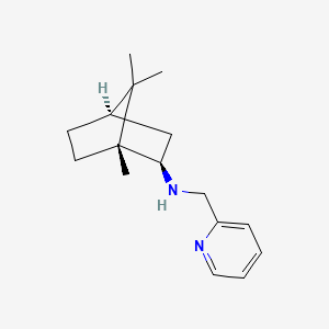 (1R,2R,4R)-1,7,7-Trimethyl-N-(pyridin-2-ylmethyl)bicyclo[2.2.1]heptan-2-amine