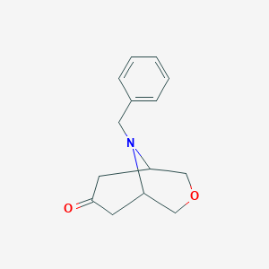 9-Benzyl-3-oxa-9-azabicyclo[3.3.1]nonan-7-one