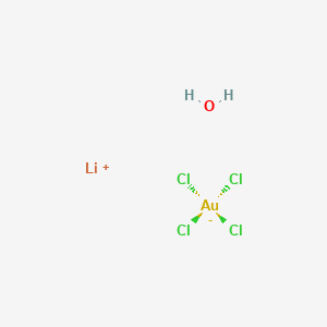 Lithium tetrachloroaurate(III) xhydrate