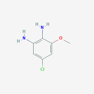 5-Chloro-3-methoxybenzene-1,2-diamine