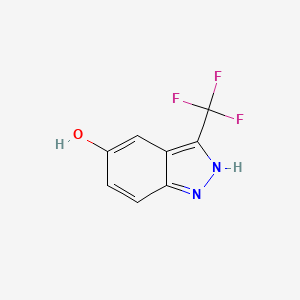 3-(Trifluoromethyl)-2H-indazol-5-ol