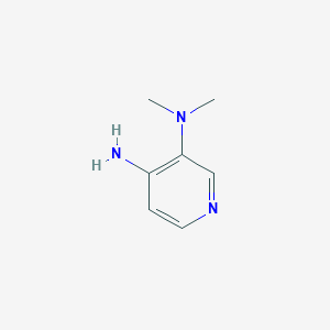molecular formula C7H11N3 B1284180 N3,N3-二甲基吡啶-3,4-二胺 CAS No. 90008-37-0