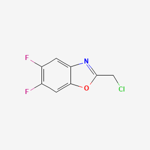 2-(Chloromethyl)-5,6-difluorobenzo[D]oxazole