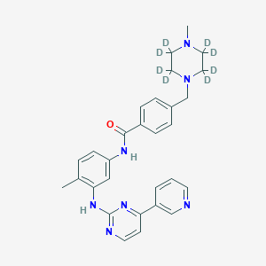 molecular formula C29H31N7O B128419 伊马替尼-d8 CAS No. 1092942-82-9