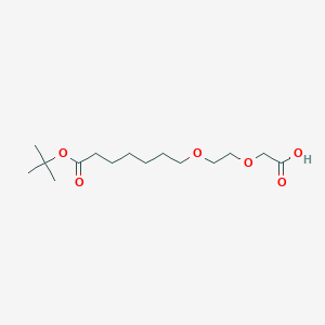 2-(2-((7-(tert-Butoxy)-7-oxoheptyl)oxy)ethoxy)acetic acid