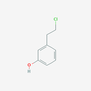 molecular formula C8H9ClO B12841965 3-(2-Chloroethyl)phenol 