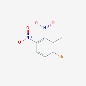 molecular formula C7H5BrN2O4 B1284197 1-溴-2-甲基-3,4-二硝基苯 CAS No. 290353-57-0