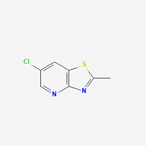 6-Chloro-2-methylthiazolo[4,5-b]pyridine