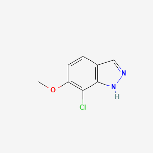 7-Chloro-6-methoxy-1H-indazole