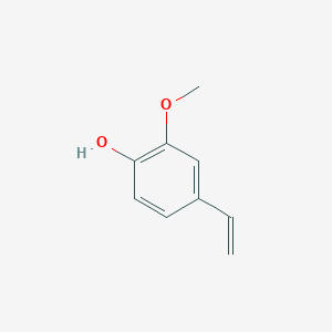 molecular formula C9H10O2 B128420 2-甲氧基-4-乙烯基苯酚 CAS No. 7786-61-0