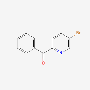 molecular formula C12H8BrNO B1284203 (5-Bromopyridin-2-yl)(phenyl)methanone CAS No. 206357-52-0