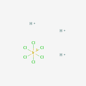 Iridate(3-), hexachloro-, hydrogen