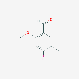 4-Fluoro-2-methoxy-5-methylbenzaldehyde