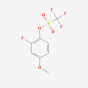 2-Fluoro-4-methoxyphenyl trifluoromethanesulfonate