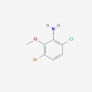 3-Bromo-6-chloro-2-methoxyaniline