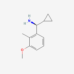 (S)-cyclopropyl(3-methoxy-2-methylphenyl)methanamine