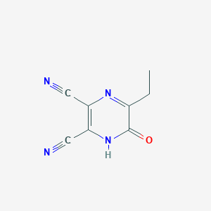 5-Ethyl-6-hydroxypyrazine-2,3-dicarbonitrile