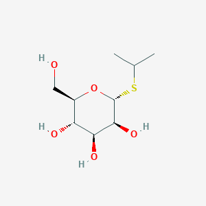 molecular formula C9H18O5S B12842314 Isopropyl-a-D-thiomannopyranoside 