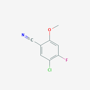 5-Chloro-4-fluoro-2-methoxybenzonitrile