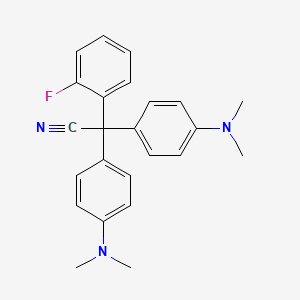 alpha,alpha-Bis[4-(Dimethylamino)Phenyl]-2-Fluoro-Benzeneacetonitrile