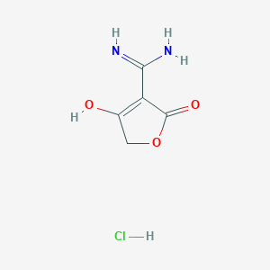 3-(Diaminomethylene)furan-2,4(3h,5h)-dione hydrochloride