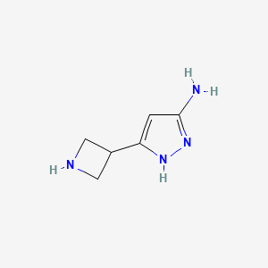 3-(Azetidin-3-yl)-1H-pyrazol-5-amine