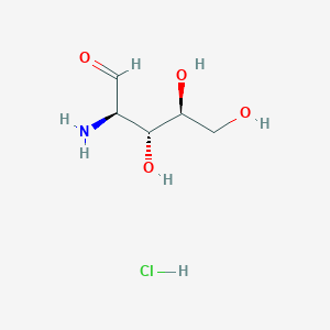 molecular formula C5H12ClNO4 B12842398 (2R,3R,4S)-2-Amino-3,4,5-trihydroxypentanal hydrochloride 