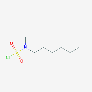 Hexylmethylsulfamoyl chloride