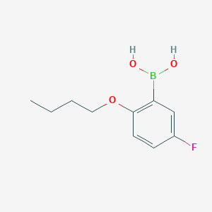 molecular formula C10H14BFO3 B1284247 2-丁氧基-5-氟苯硼酸 CAS No. 480438-62-8
