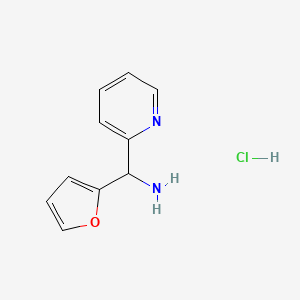 Furan-2-yl(pyridin-2-yl)methanamine hydrochloride