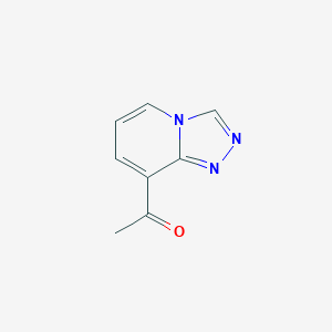 1-([1,2,4]Triazolo[4,3-a]pyridin-8-yl)ethan-1-one